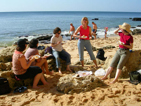 Picknick an der Algarvek&uuml;ste