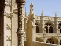 Das Hieronymuskloster: eine orientalische Schönheit in Lissabon.